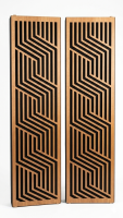 Akustikabsorber 100x25cm mit Wechselfront